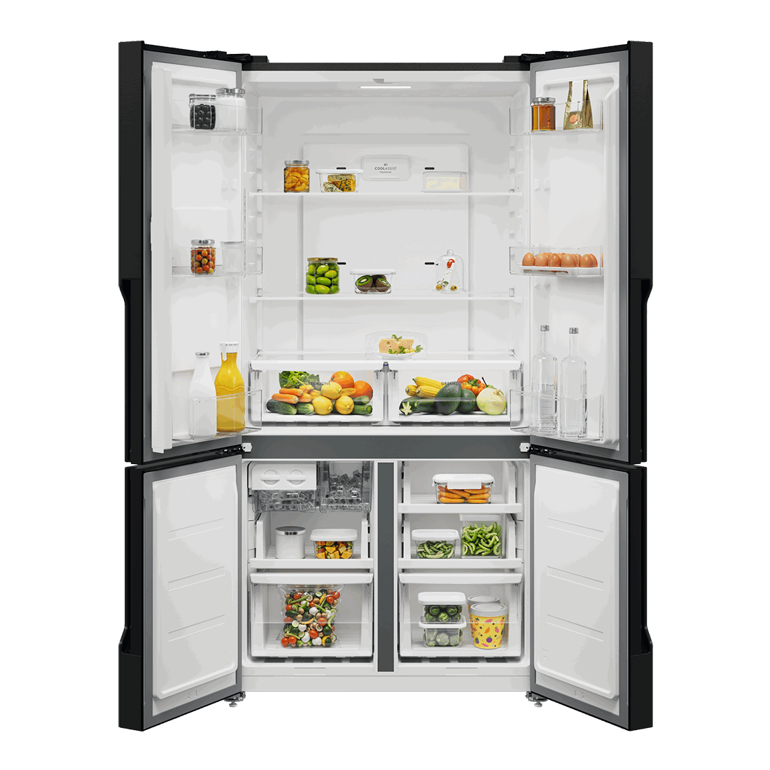 Tủ lạnh Electrolux 4 cánh 564L&nbsp;EQE5700B-B&nbsp;Series 700